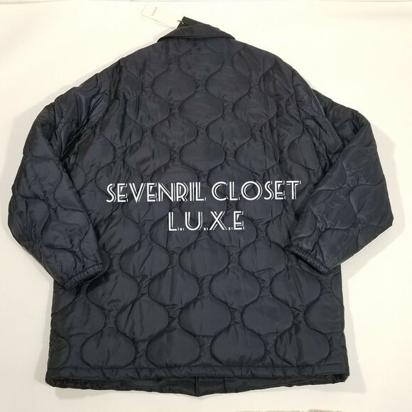 GUCCI GG 54 EU/ XL US Zaboo Ripstop Lightweight Quilted Chevron Jacket NWT $2800 - Picture 5 of 11